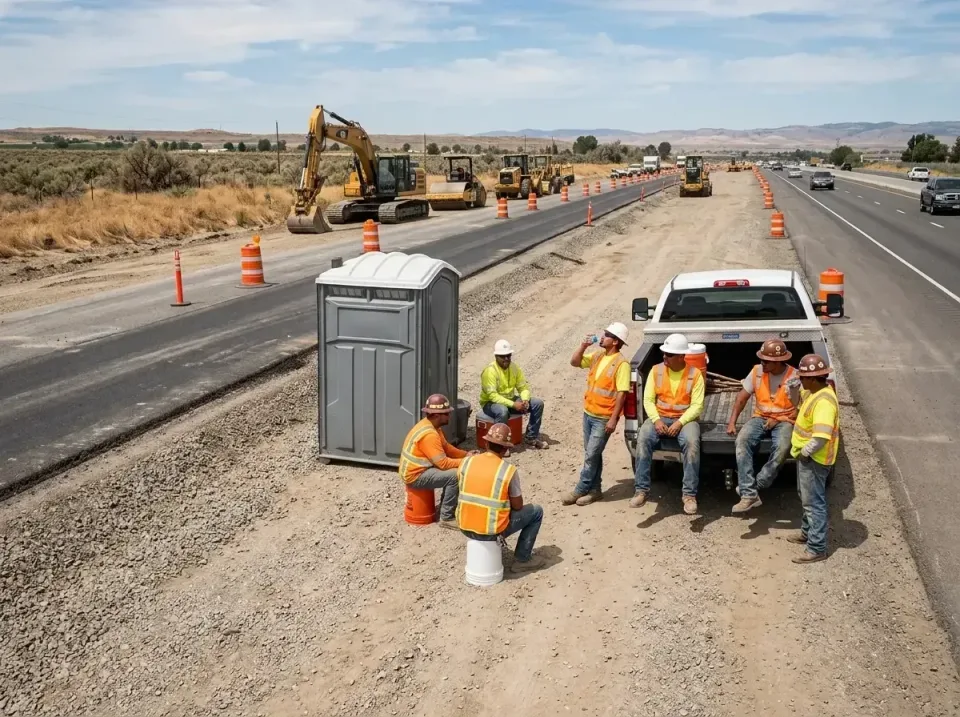 highway-road-construction-crew-007 — frequently asked questions, Porta Potty and Restroom Rentals in Delta, UT